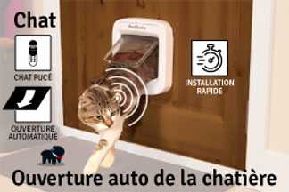 Chatière à puce : conseil d'utilisation !