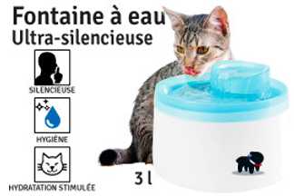 Quelle est la fontaine à eau pour chat ultra-silencieuse ?