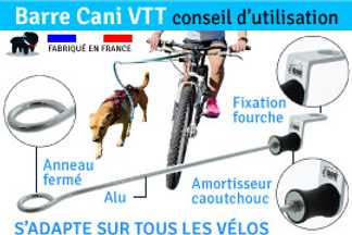 Barre Cani VTT : Traction canicross vélo, Tous nos conseils Pro !