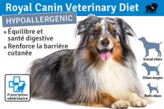 Royal Canin Hypoallergenic chien : Dès 19.99 €