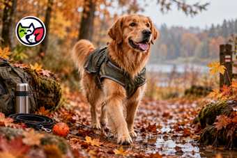 chien automne