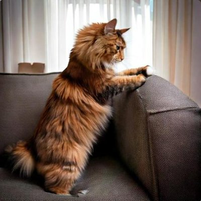 Pourquoi le chat se sert comme griffoir le canapé ?