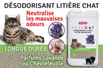 ODEUR LITIERE CHAT