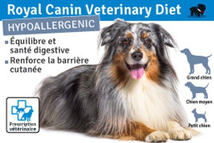 Royal Canin Hypoallergenic chien : Dès 19.99 €