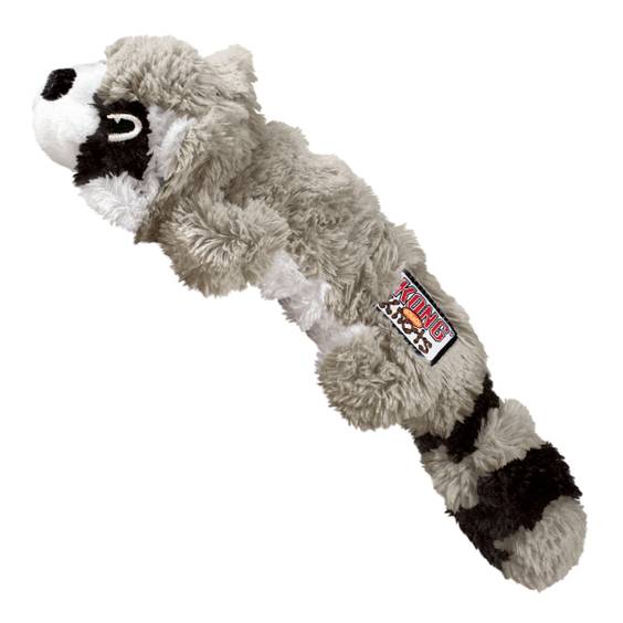 KONG Jouet Scrunch Knot Raton Laveur pour Chien