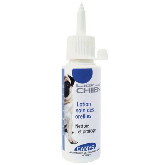 Lotion soin des oreilles pour chien