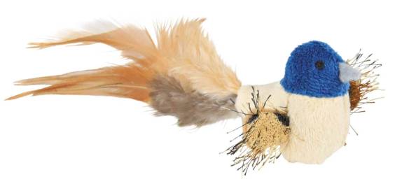 Peluche oiseau jouet pour chat Trixie