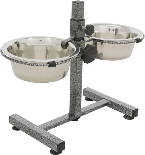 Support gamelle double Small pour chien