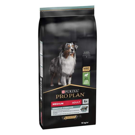 PRO PLAN Medium Adult Sensitive Digestion agneau pour chien