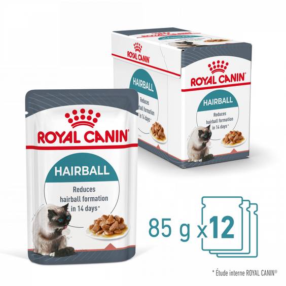 ROYAL CANIN Hairball Care en sauce 12 x 85 g pour Chat