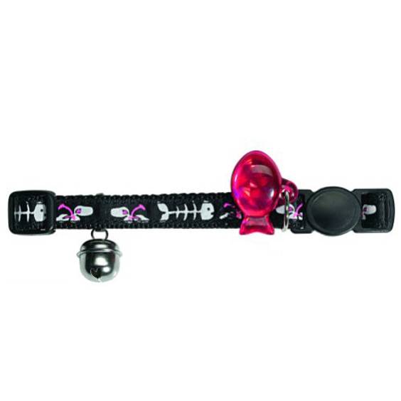 Collier Fish noir pour chat Hunter
