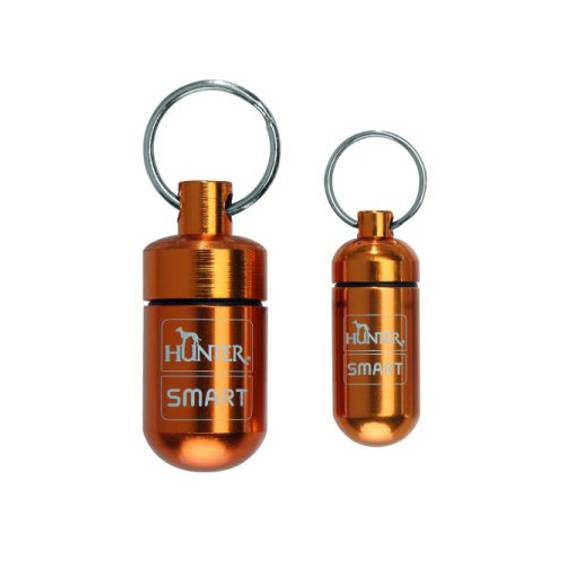 Tube porte-adresse bronze Hunter pour chien et chat
