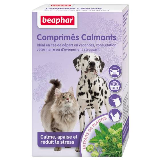 Comprimés calmants Beaphar pour chat