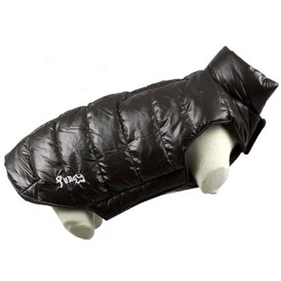 Doudoune Fashion Fun noir pour chien