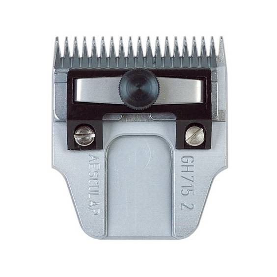 Tête de coupe 2 mm pour tondeuse chien et chat Aesculap GH715