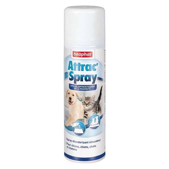 Attrac'Spray attractif puissant pour alèse propreté Beaphar pour chiot