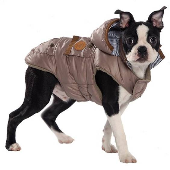 Manteau Sahara taupe pour chien