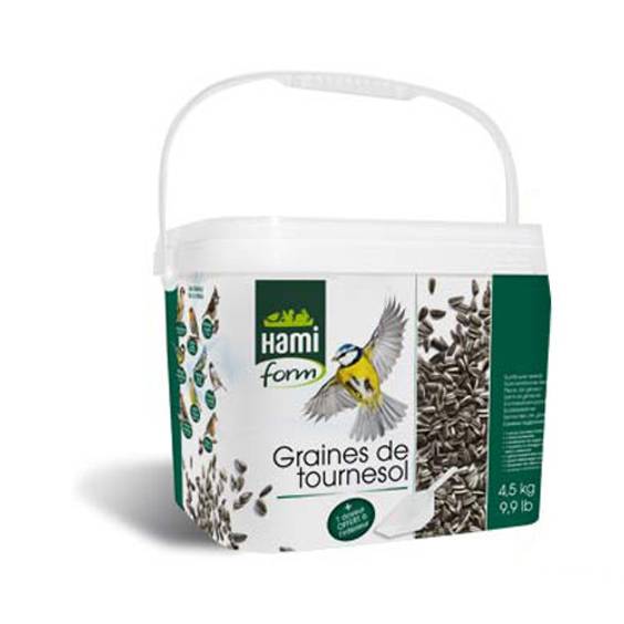 Hami Form Graines de tournesol 4.5 kg pour Oiseau