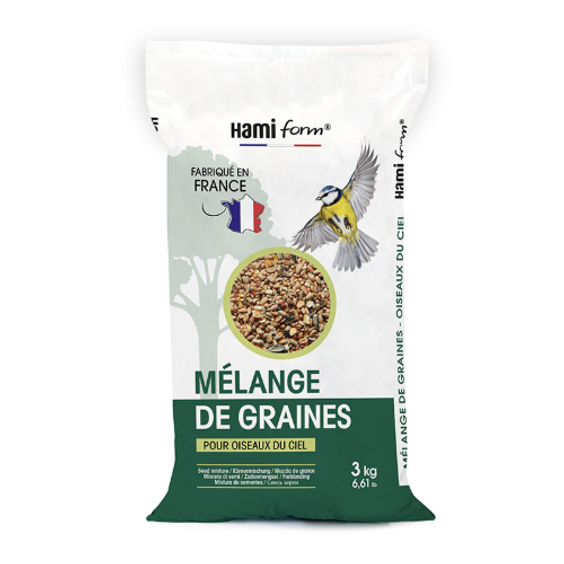 Hami Form Mélange de graines 3 kg pour Oiseau