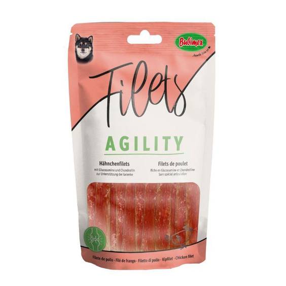 Friandises filet de poulet Agility Bubimex pour Chien