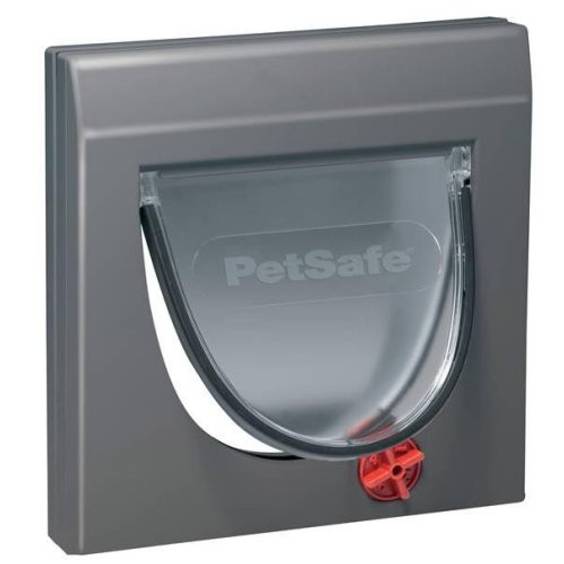 Chatière Staywell manuelle grise 4 positions PetSafe pour Chien et Chat