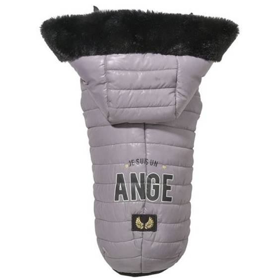 Manteau Diva gris pour chien Bobby