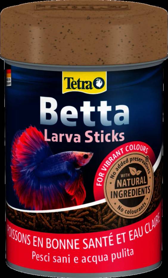 Tetra Betta Larva Sticks pour poissons combattants