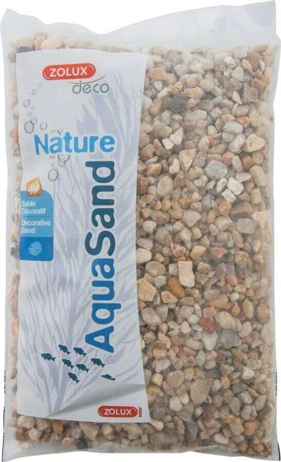 Sable quartz gros aquarium