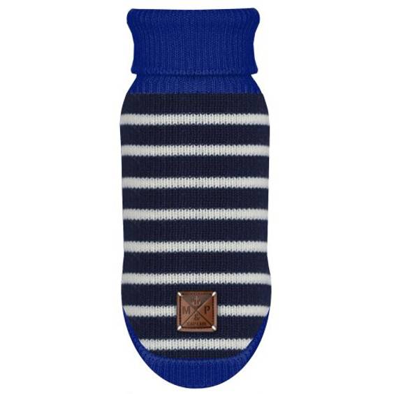 Milk & Pepper Pull petit chien Noa bleu