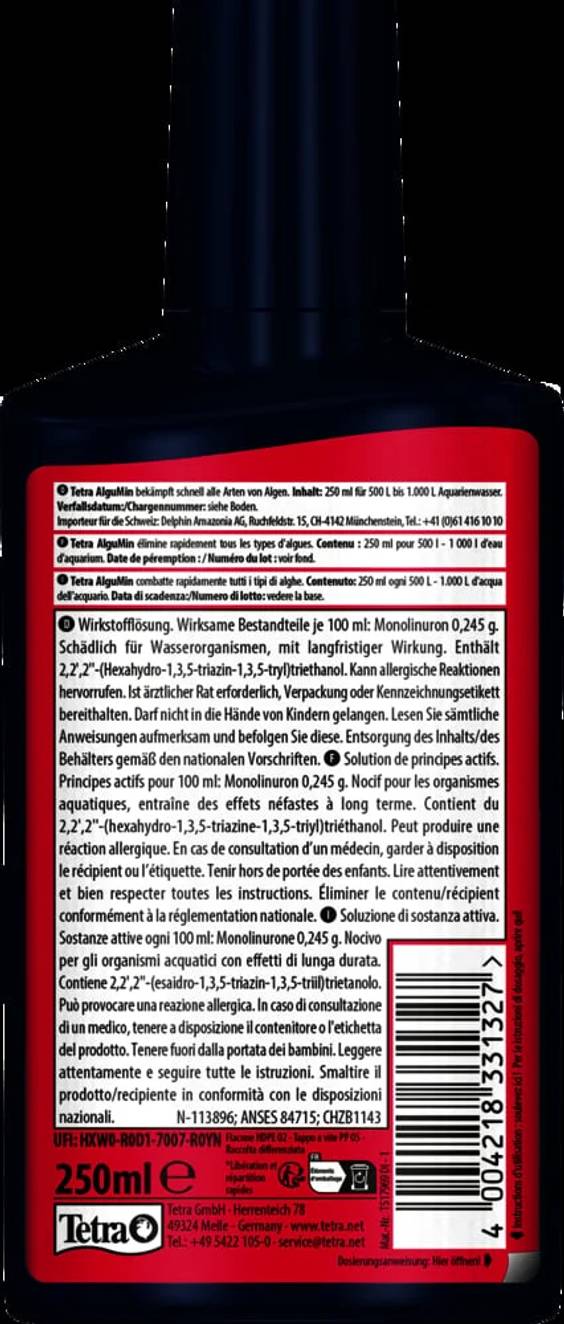 Tetra AlguMin pour Poisson