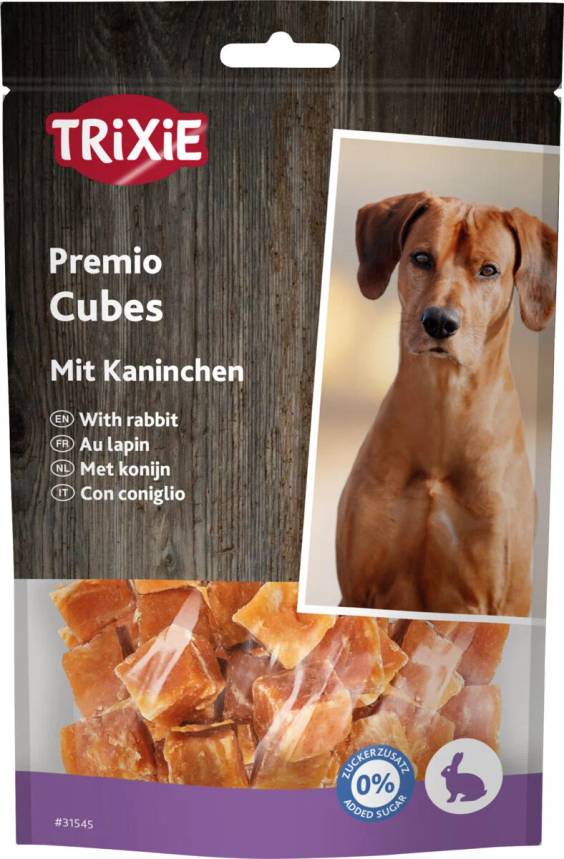 Friandises cubes au lapin pour Chien