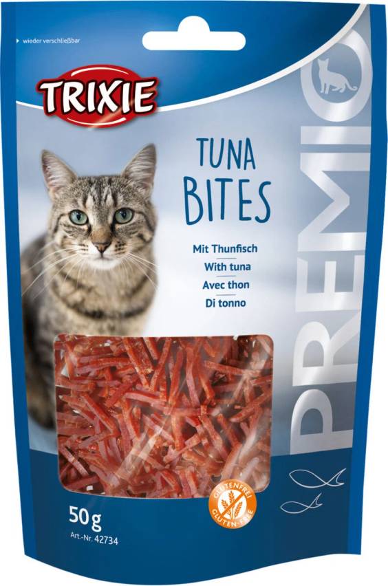 Friandises pour chat au thon et poulet
