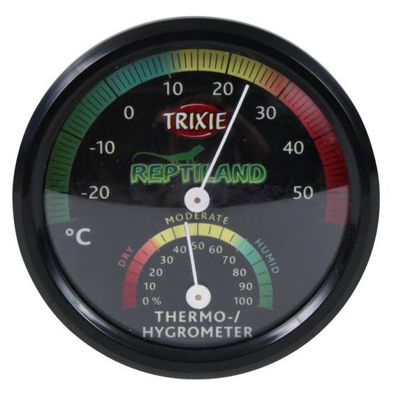 Thermo-hygromètre analogique pour reptile