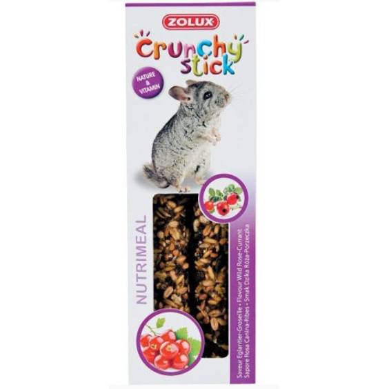 Friandises Crunchy Stick églantier et groseille pour rongeur