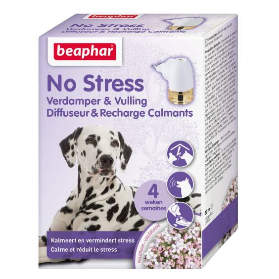 No Stress chien diffuseur et recharge calmants Beaphar