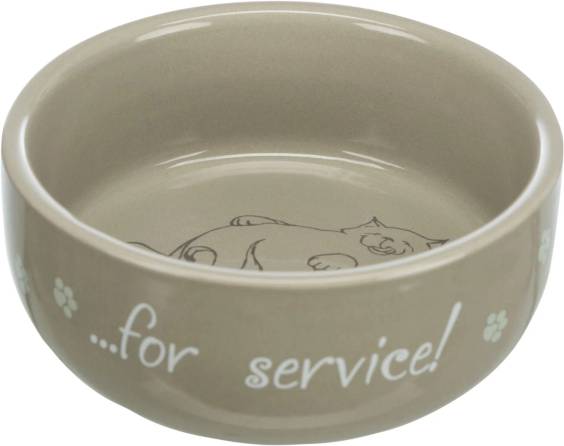 Gamelle de service pour chat Trixie