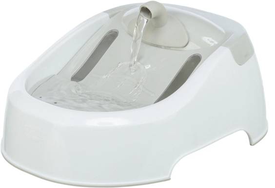 Fontaine à eau chat silencieuse Duo Stream