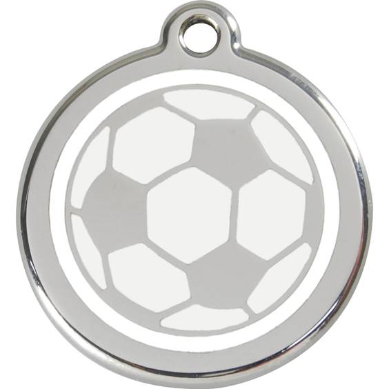 Médaille ballon de foot pour chien et chat