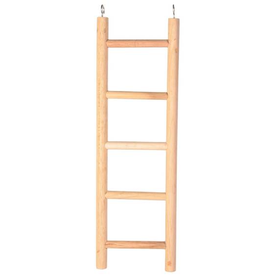 Échelle en bois pour perruche et perroquet