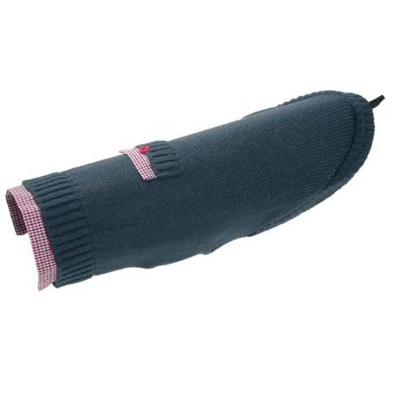 Pull Louvre gris pour chien Bobby