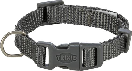 Collier Premium gris pour chien