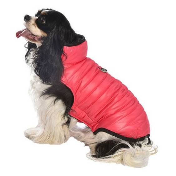 Manteau Scooter rose pour chien