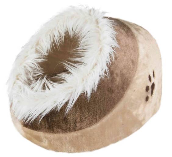 Dôme Minou beige taille M pour chat