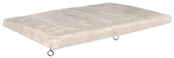 Hamac de rebord de fenêtre pour chat gris clair