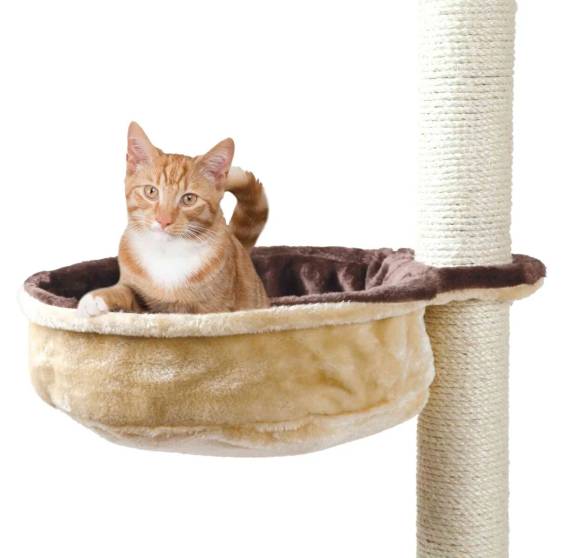 Hamac confort arbre à chat brun