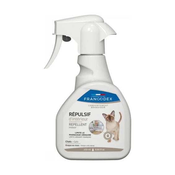 Répulsif d'intérieur maison chat 250 ml Francodex