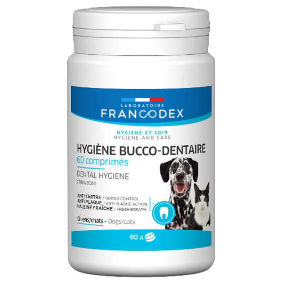 Dentifrice à croquer pour chien Francodex