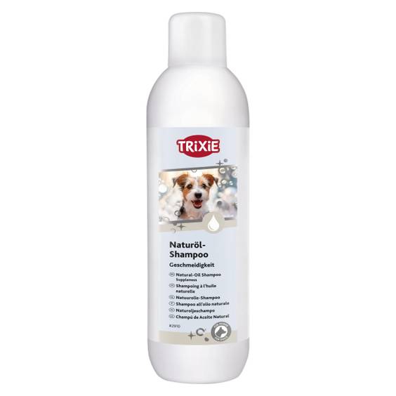 Shampoing à l'huile naturelle pour chien
