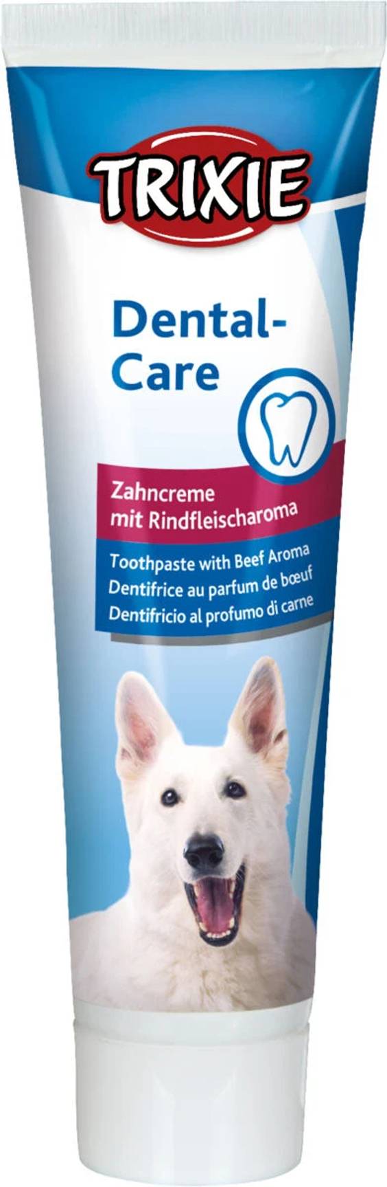 Dentifrice chien goût boeuf