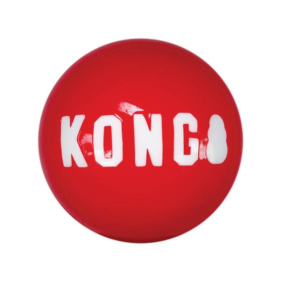 KONG Balle Signature Ball pour Chien
